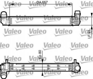 Інтеркулер VALEO 818269 (фото 1)