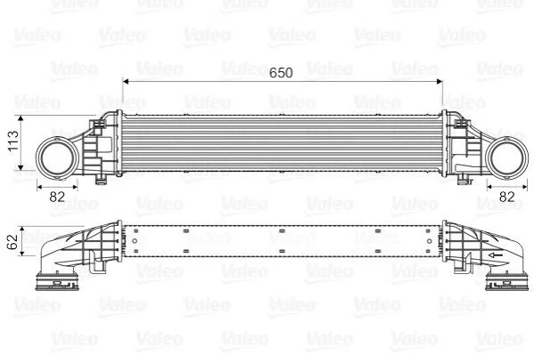 Інтеркулер VALEO 818587 (фото 1)