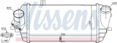 Інтеркулер NISSENS 96539