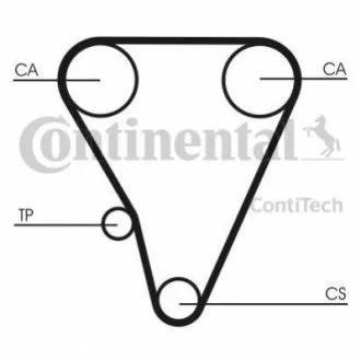 Ремінь ГРМ CONTITECH CT555