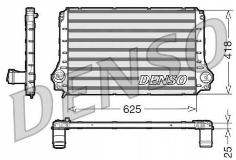 Інтеркулер DENSO DIT50003