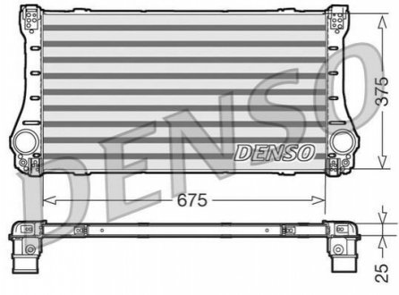 Інтеркулер DENSO DIT50006