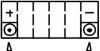 Акумулятор YUASA YT9BBS (фото 2)