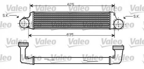 Інтеркулер VALEO 818715