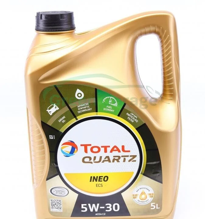 Олива моторна Quartz Ineo ECS 5W30 (5 Liter) TOTAL 213683 (фото 1)