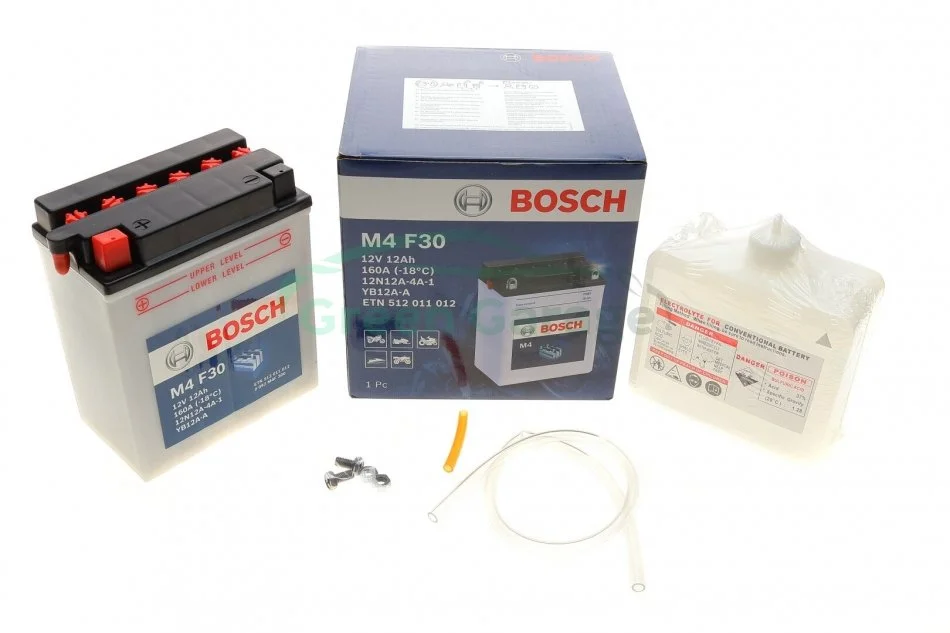 Акумуляторна батарея 12A BOSCH 0092M4F300 (фото 1)