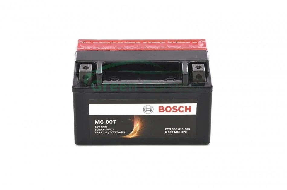 Акумуляторна батарея 6A BOSCH 0092M60070 (фото 1)