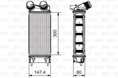 Інтеркулер VALEO 818291 (фото 1)
