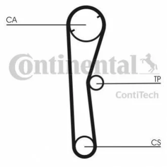 Ремінь ГРМ CONTITECH CT674
