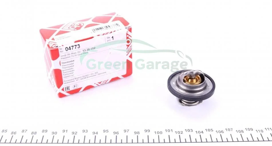 Термостат із ущільненням OPEL (вир-во FEBI) FEBI BILSTEIN 04773 (фото 1)