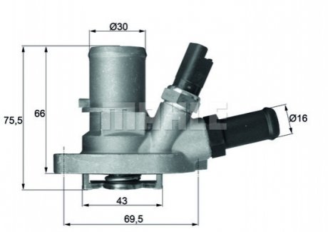 Термостат MAHLE / KNECHT TI14988