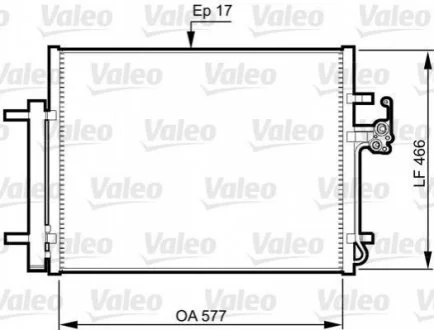SKRAPLACZ VALEO 814360