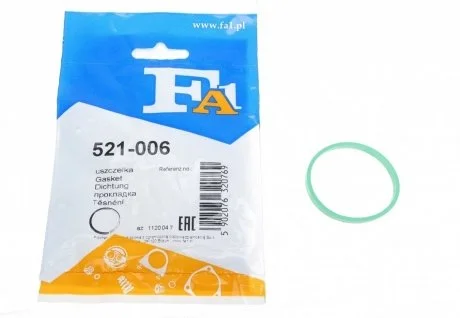 Прокладка колектора впускного Fischer Automotive One (FA1) 521006
