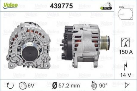 Генератор VALEO 439775