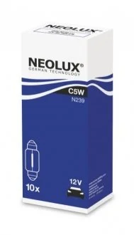 Лампа C5W NEOLUX NLX239K10SZT