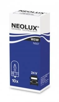 Лампа W5W NEOLUX NLX507K10SZT