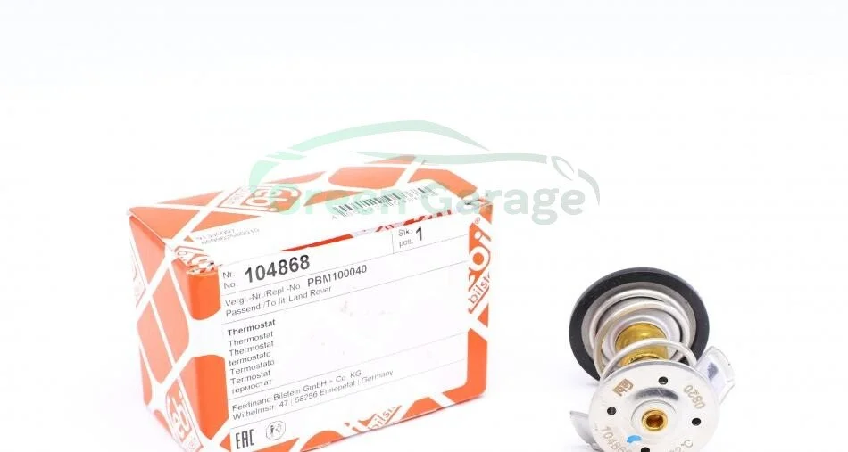 Термостат з ущільнюючим кільцем FEBI BILSTEIN 104868 (фото 1)