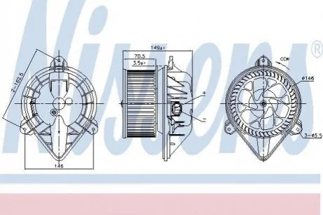 DMUCHAWA NISSENS 87174