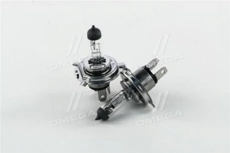 Лампа розжарювання H4 VisionPlus (+60) 12V 60/55W P43t-38 2шт (вир-во Philips) PHILIPS 12342VPC2