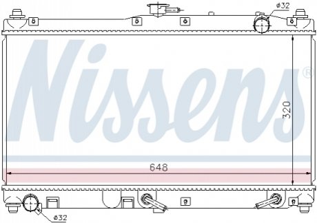 Радіатор NISSENS 62467