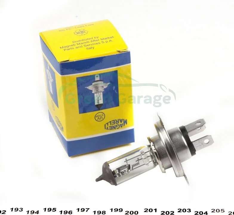Лампа H4 MAGNETI MARELLI 002156100000 (фото 1)
