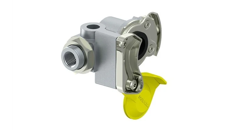 Пневматична муфта (розмір різьби M16x1,5мм, колір жовтий) WABCO 9522010110 (фото 1)