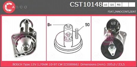 Стартер CASCO CST10148AS