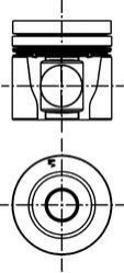 Поршень KOLBENSCHMIDT 40305600
