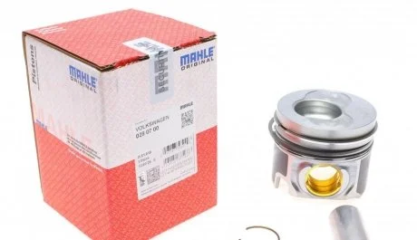 Поршень з кільцями VW 81.01 2.0TDI BPW/BMM/BMP/BSS/BWW/CBHA (CYL 3-4) (вир-во MAHLE) MAHLE / KNECHT 0280700