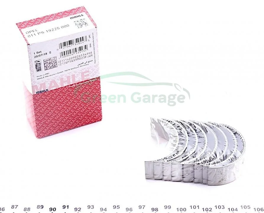 Вкладиш MAHLE / KNECHT 011PS19225000 (фото 1)