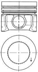 Поршень з кільцями VW 79,75 1,2TDI/1,6TDI (KS) KOLBENSCHMIDT 41095610