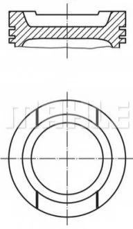 Поршень MAHLE / KNECHT 0332002