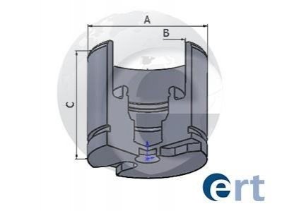 Поршень ERT 150751C