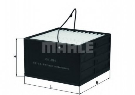 Фільтр палива MAHLE / KNECHT KX394