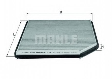 Фильтр MAHLE / KNECHT LAK23