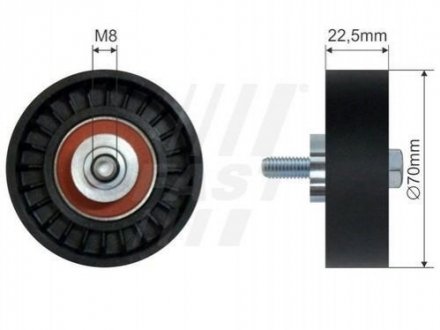 Ролик FAST FT44550