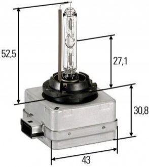 Лампа ксенонова STANDARD D1S 35W P32d-2-5 HELLA 8GS009028111