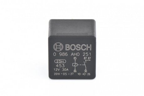 Малогабаритне pеле BOSCH 0986AH0251