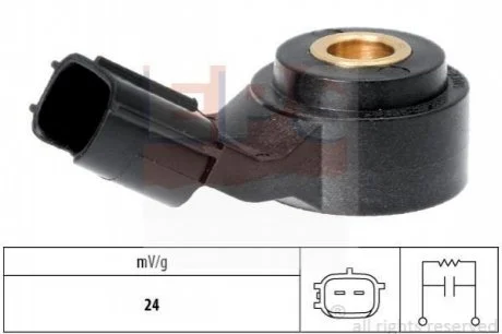 Датчик детонації Toyota Avensis 1.6/1.8/2.0/Corolla 01-/Prius 1.8 Hybrid 08-/RAV 4 12- EPS 1957018