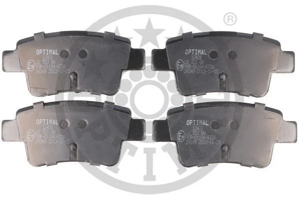 KLOCKI HAMULCOWE ABARTH GRANDE PUNTO (199_), FIAT GRANDE PUNTO (199_), OPEL CORSA D (S07), V 05-14 TYL SZT OPTIMAL BP12431 (фото 1)