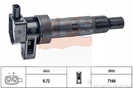 Котушка запалювання Hyundai Sonata/IX35/Santa FE 2.4-3.3 05-/Kia Sportage 2.0-2.4 CVVT 09- EPS 1.970.492