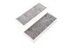 Фильтр салона PEUGEOT 308 13- угольный (2шт.) (пр-во) DENCKERMANN M110877K (фото 2)