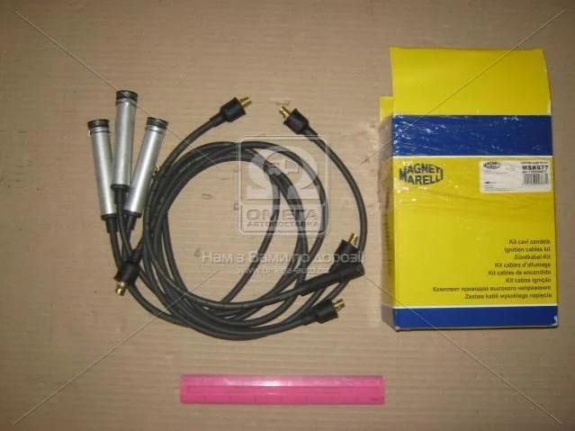 Комплект ізольованих проводів для свічок запалення MAGNETI MARELLI 941125250677 (фото 1)