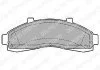 Гальмівні колодки, дискове гальмо (набір) DELPHI LP1625 (фото 1)