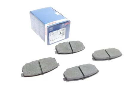 Гальмівні колодки, дискове гальмо (набір) BOSCH 0986494388