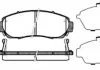 Колодка торм. диск. HONDA CR-V передн. (пр-во) REMSA 117112 (фото 3)