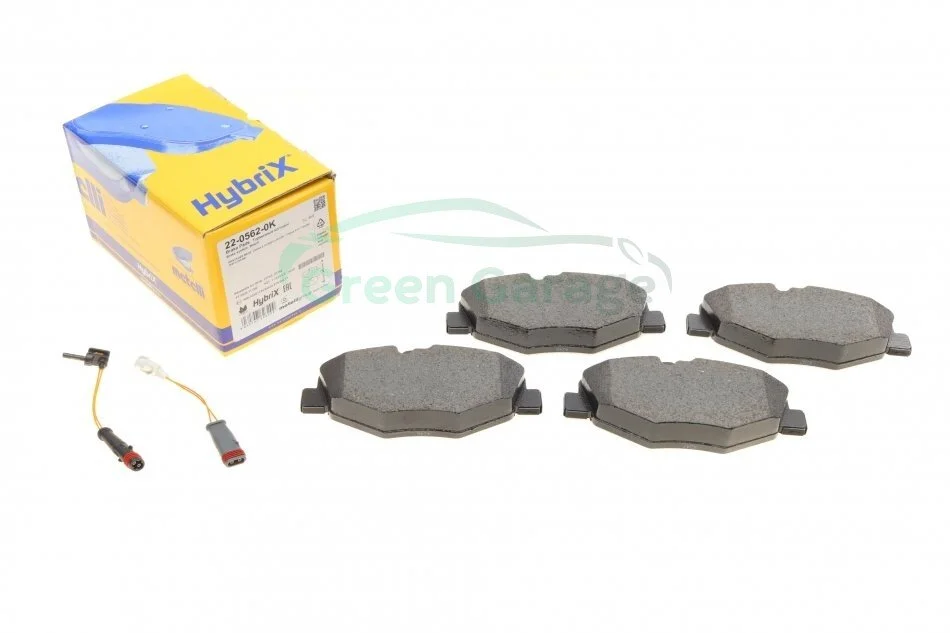Гальмівні колодки, дискове гальмо (набір) METELLI 2205620K (фото 1)