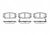 Колодка торм. диск. HYUNDAI TERRACAN 2.5, 2.9, 3.5 01- задн. (пр-во) REMSA 087702 (фото 3)