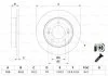 TARCZA HAM. HYUNDAI T. IX20 1,4-1,6 10- BOSCH 0986479E68 (фото 1)