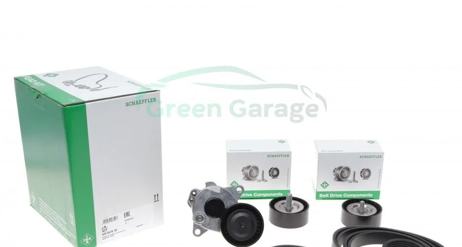 Zestaw rolek z paskiem MERCEDE INA 529047910 (фото 1)